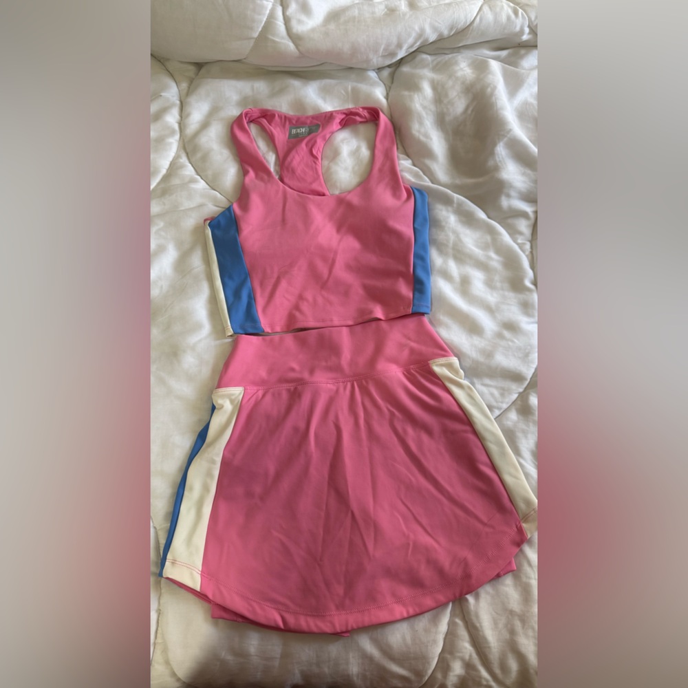 BEACH RIOT tennis set top and skirt XS $200